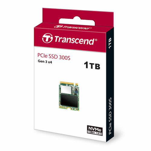 Transcend M.2 PCIe NVME Gen3 x4 (2230) 300S series SSD Transcend M.2 PCIe NVME Gen3 x4 (2230) 300S series SSD